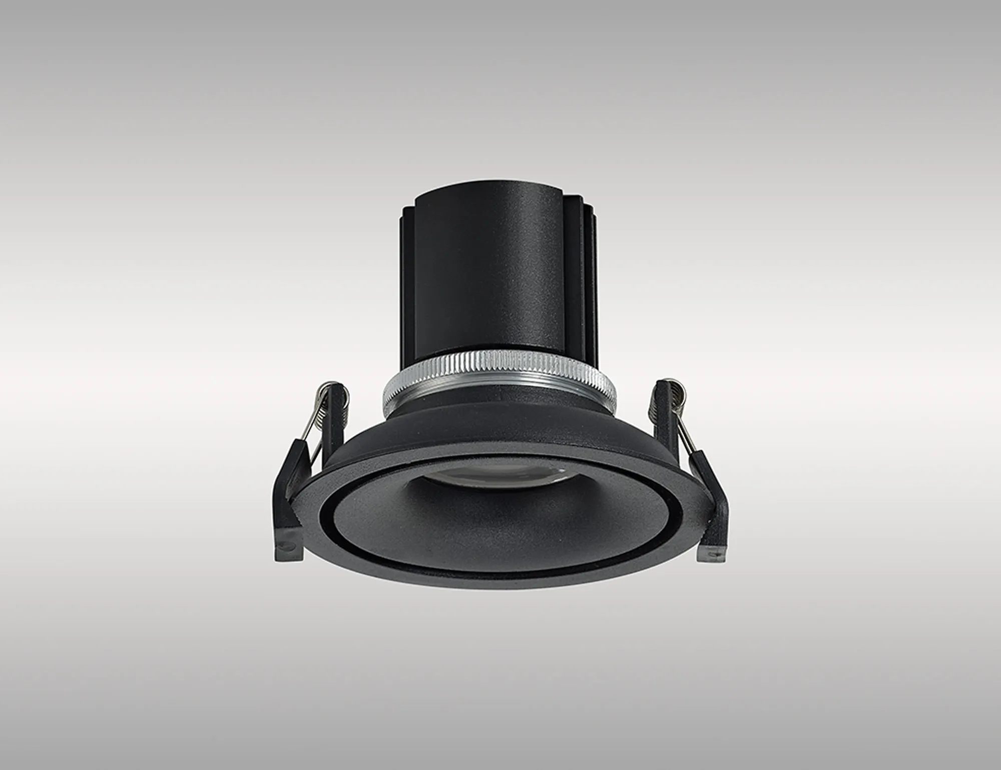DM202049  Bolor 9 Tridonic Powered 9W 2700K 770lm 36° CRI>90 LED Engine Black/Black Fixed Recessed Spotlight, IP20